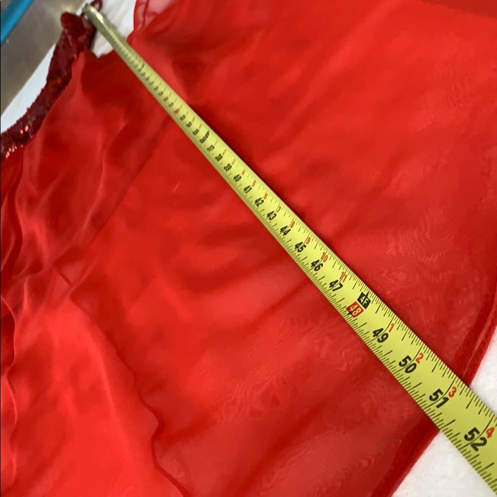 ✓ DV Designs formal long gown festival size 8 red - Picture 11 of 13
